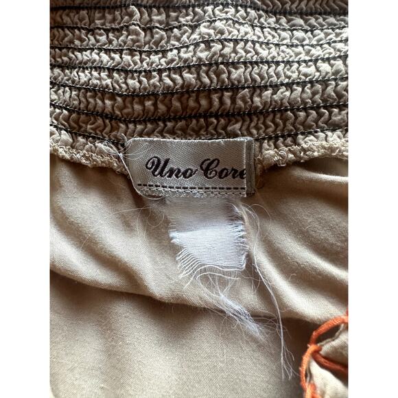 Hard To Find Uno Core Vintage off the Shoulder Jumper with Embellishments Small - Picture 11 of 12